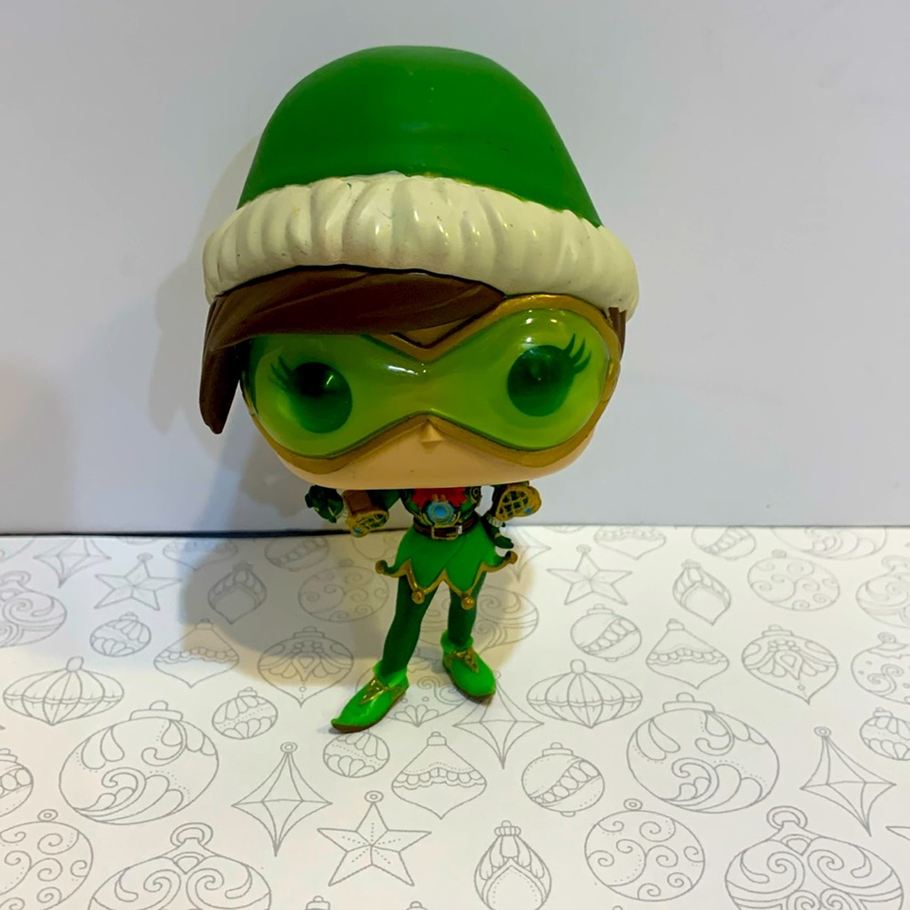 Funko Christmas Tracer 424 Overwatch Games Figure